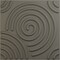 Ekena Millwork 19 5/8in. W x 19 5/8in. H Spiral EnduraWall Decorative 3D Wall Panel Covers 2.67 Sq. Ft. WP20X20SPISG - alternate 1